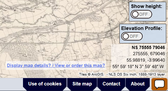 Screengrab image of Show Height, Elevation Profile and View this map details